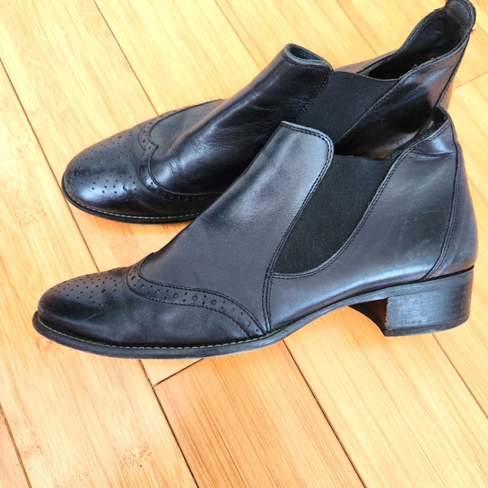 Ankle Boot Real Leather size 9 made in austria